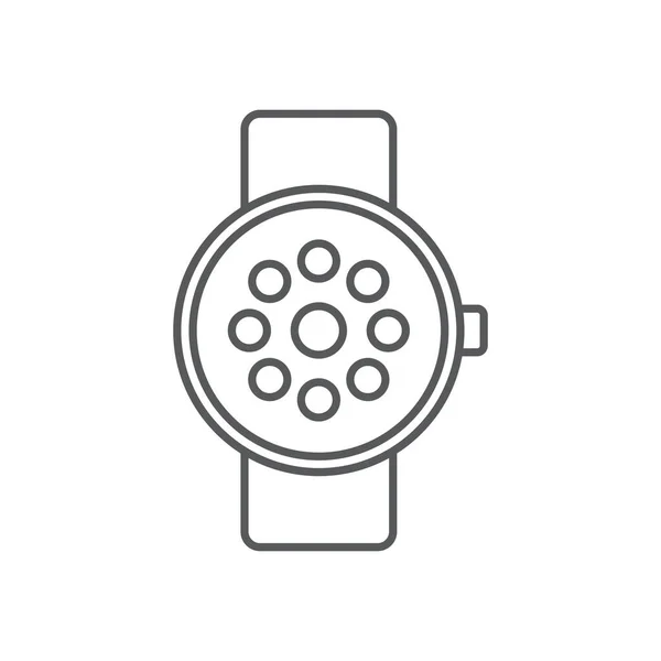 Smart Watch Vektor Symbol Symbol Technologie Isoliert Auf Weißem Hintergrund — Stockvektor