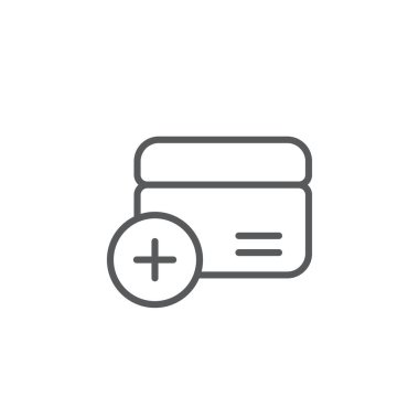 Tıbbi kozmetik vektör simgesi beyaz arkaplanda izole edildi