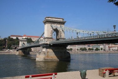 Szechenyi Chain Bridge Budapeşte