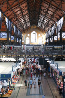 Merkezi hall Budapeşte Macaristan Pazar