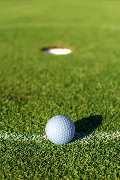 Jogar golfe para a saúde e meditação — Fotografia de Stock