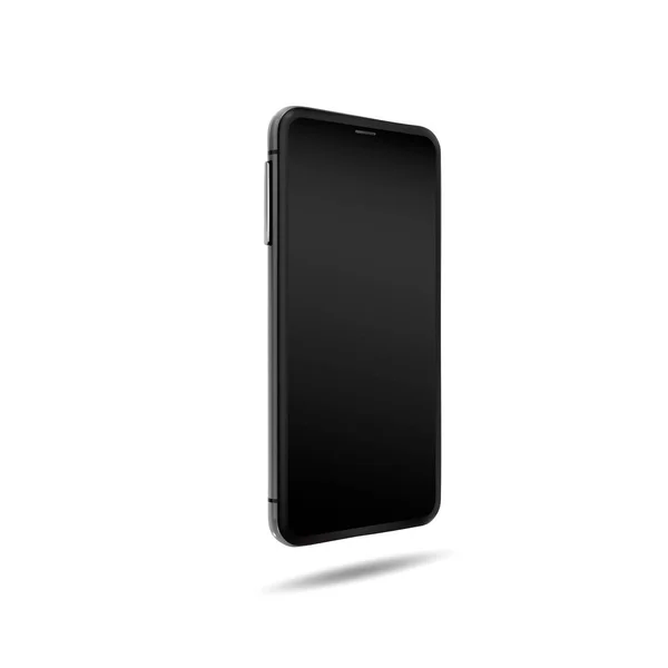 Isoliertes Telefon Auf Weißem Hintergrund Smartphone Vektor — Stockvektor