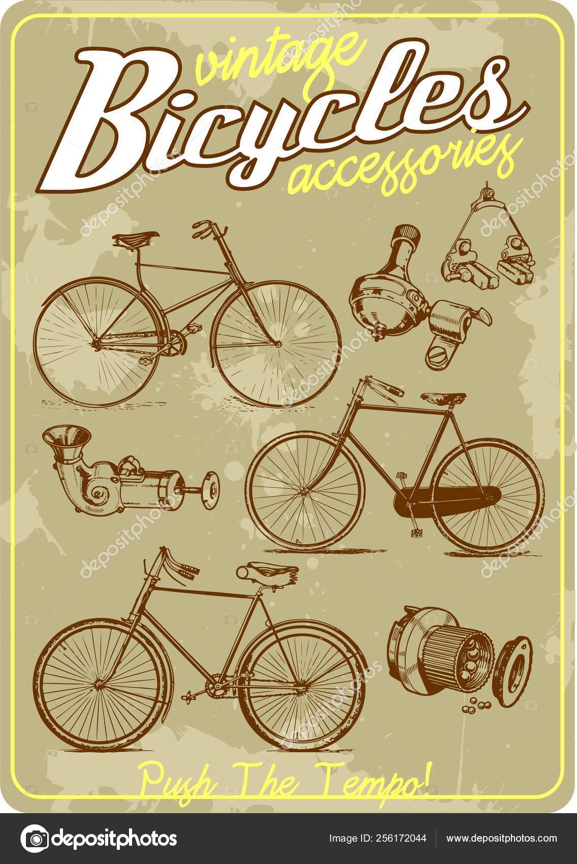 Vintage bike accessories outlet