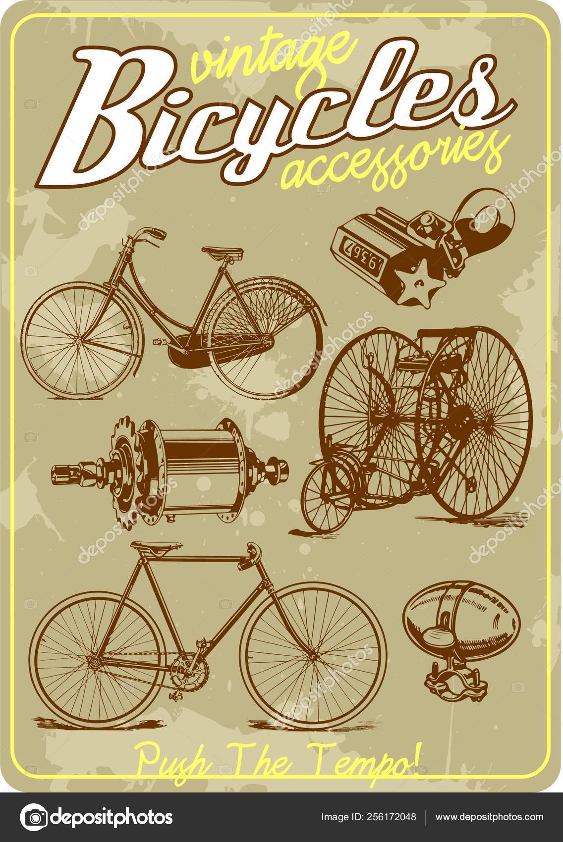 vintage cycling accessories