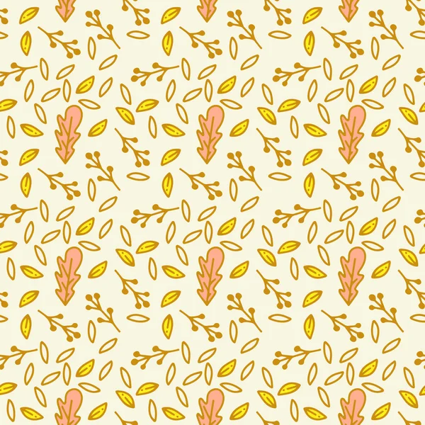 Sonbahar dikişsiz desen vektör illüstrasyon
