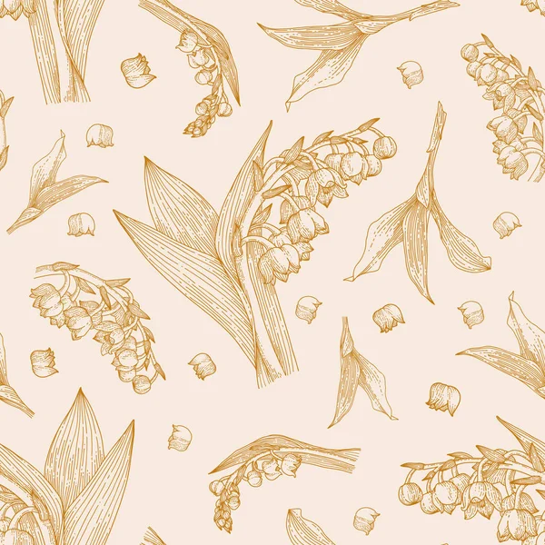 Vadinin Lily 'i. Botanik grafik deseni