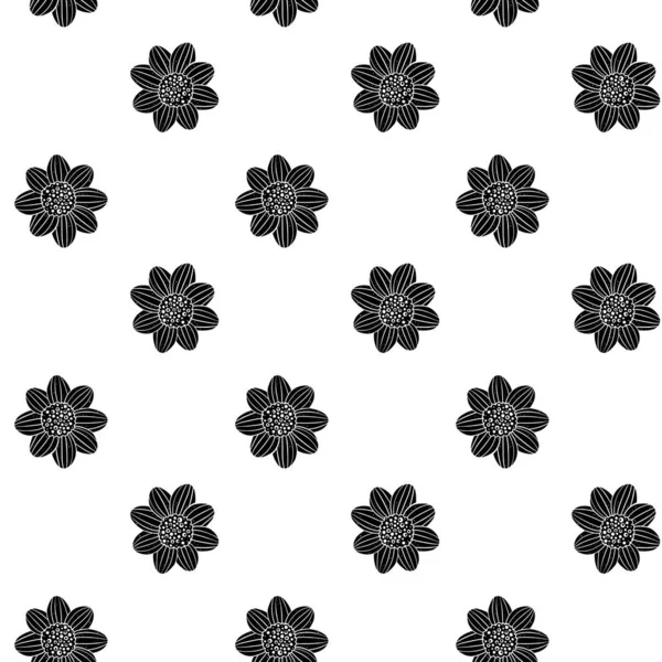 bir çiçek ile desen