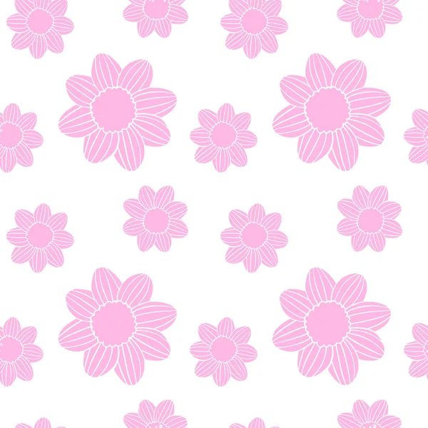 bir çiçek ile desen