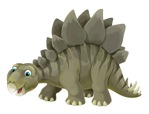어린이 배경에 Stegosaurus 일러스트 — 스톡 사진