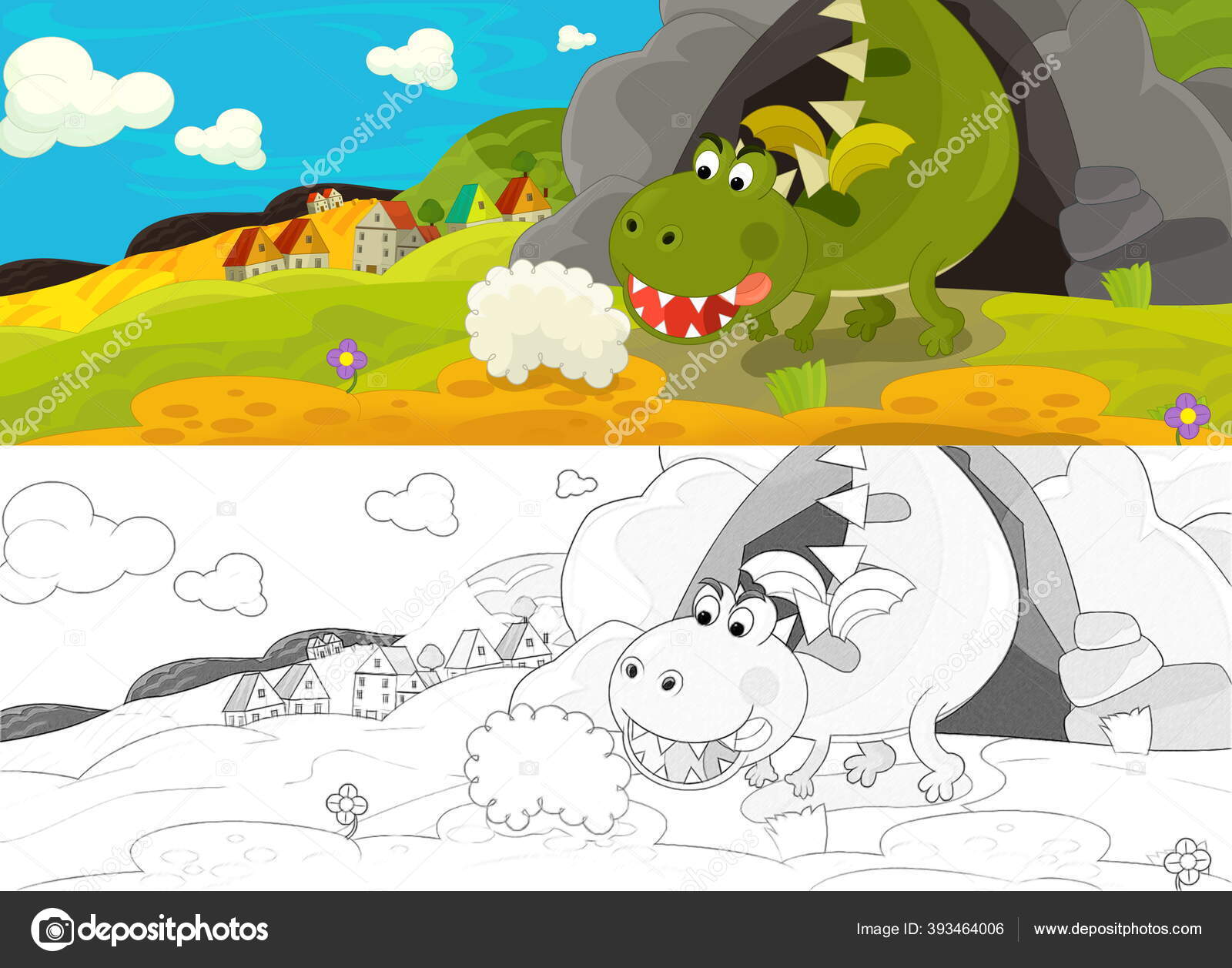 Drinking water cartoon images libres de droit, photos de Drinking water  cartoon | DepositPhotos, image size:1600x1257