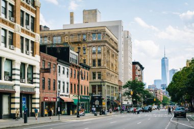 6 avenue Greenwich Village, Manhattan, New York City.
