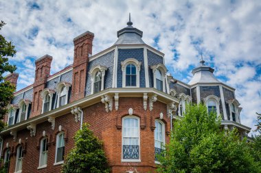 Georgetown, Washington, DC bir evin mimari detaylar.