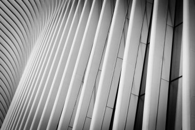 Manhattan, New York City yuvarlak pencere mimari detaylar