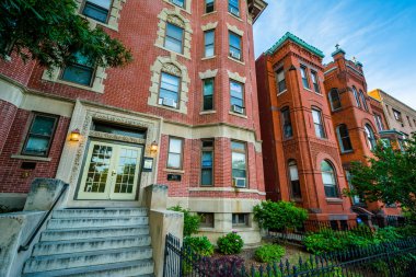 Seward Meydanı, Capitol Hill, Washington, Dc'satır evler.