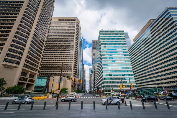 Moderne Gebouwen Penn Square Philadelphia Pennsylvania — Stockfoto