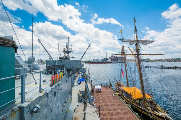 John Brown Fells Point Baltimore Maryland — стоковое фото