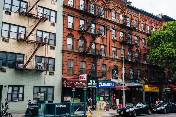 14Th Street East Village Manhattan New York City — Zdjęcie stockowe