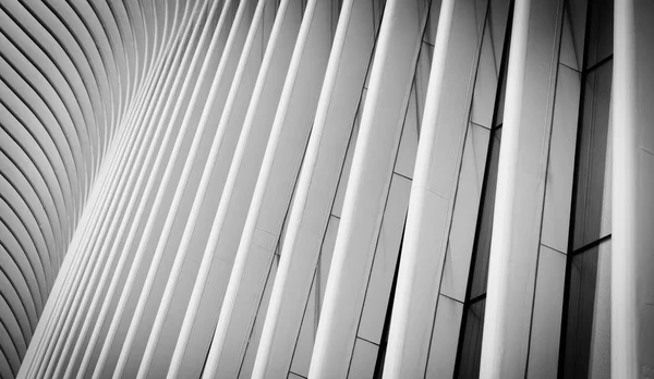 Architecturale Details Voor Oculus Manhattan New York City — Stockfoto