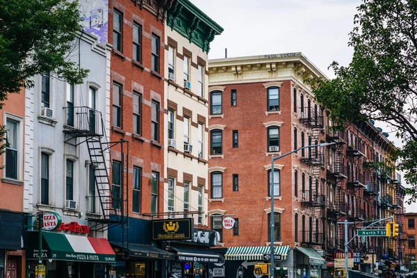 Bedford Avenue Williamsburg Brooklyn New York City Boyunca Işletmeler — Stok fotoğraf