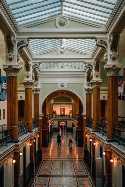 Corredor National Portrait Gallery Smithsonian American Art Museum Washington — Foto de Stock