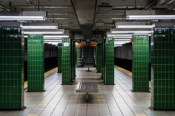 Plataforma Estação Tasker Morris Sul Filadélfia Pensilvânia — Fotografia de Stock