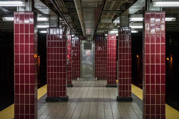 Plataforma Estação Tasker Morris Sul Filadélfia Pensilvânia — Fotografia de Stock