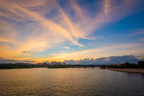 Sunset Potomac River Washington — Stock Photo, Image