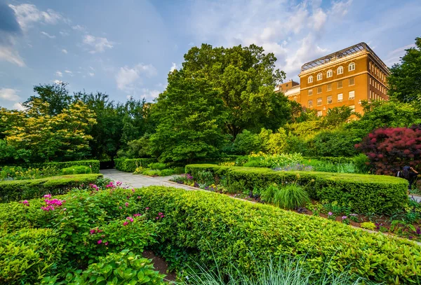 Conservatory Garden Central Park Manhattan Nova Iorque — Fotografia de Stock