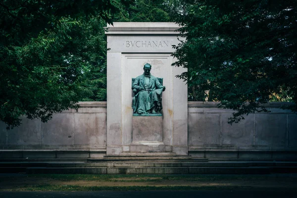 Mémorial James Buchanan Meridian Hill Park Washington — Photo