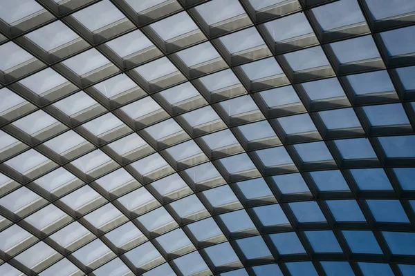 Kogod コートヤード ワシントン のスミソニアン アメリカン アート美術館の天井 — ストック写真