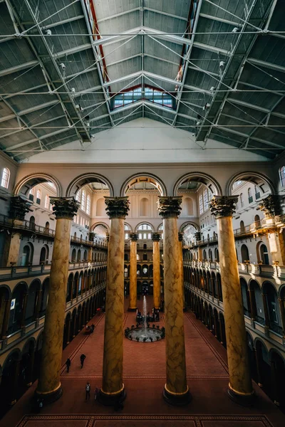 Interior Museu Nacional Edifício Washington — Fotografia de Stock