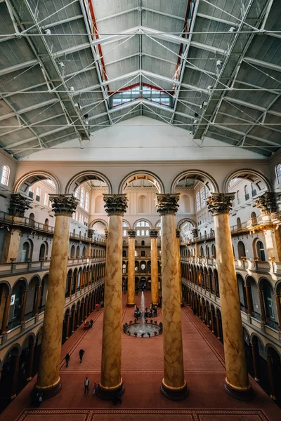 Interior Del Museo Nacional Del Edificio Washington — Foto de Stock