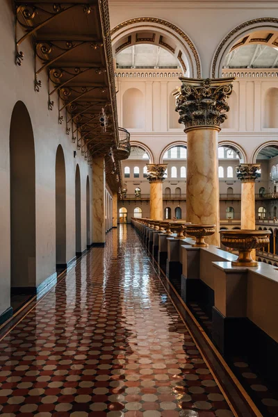 Interior Del Museo Nacional Del Edificio Washington — Foto de Stock