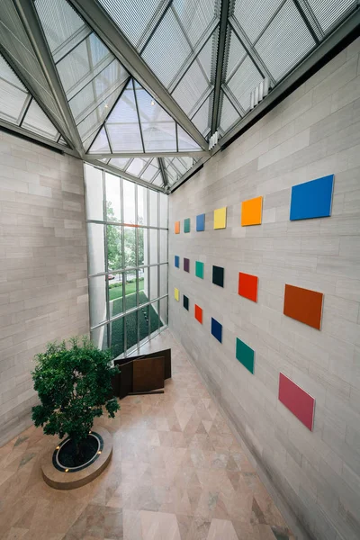 Interiér Budovy Národní Galerie Art East Washingtonu — Stock fotografie