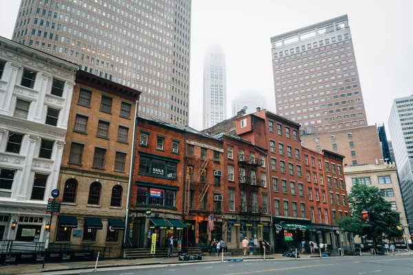Street Mali District Manhattan New York City — Stok fotoğraf