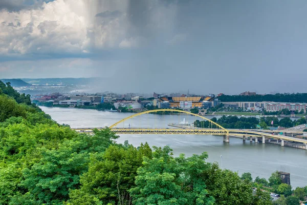 Fort Pitt Bridge Pittsburgh Pennsylvania — Stockfoto