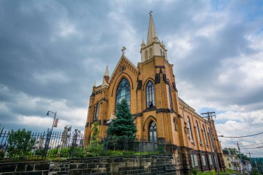 St. Mary Mount Kilisesi'nin Mount Washington, Pittsburgh, Pennsylvania.