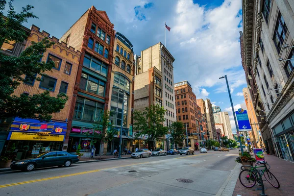 Liberty Street Pittsburgh Pensilvânia — Fotografia de Stock