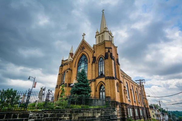 Mary Berget Kyrkan Mount Washington Pittsburgh Pennsylvania — Stockfoto