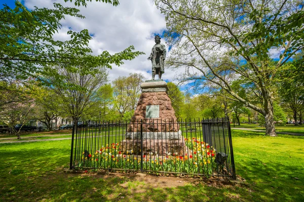 Estatua Wooster Square Pittsburgh Pensilvania — Foto de Stock
