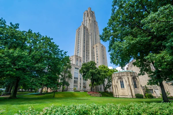 The Cathedral of Learning at the University of Pittsburgh, in Pittsburgh, Pennsylvania