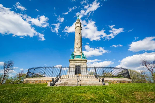Soldaten Sailors Monument Oost Rock New Haven Connecticut — Stockfoto