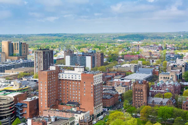 Vista Del Centro New Haven Connecticut —  Fotos de Stock