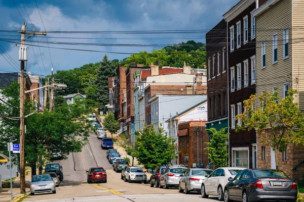 Brereton Street Polish Hill Pittsburgh Pennsylvania — Foto de Stock