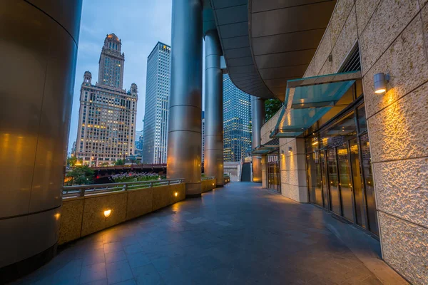 Modern Walkway Chicago Illinois — Stock Photo, Image