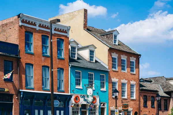 Thames Street Fells Point Baltimore Maryland — Stockfoto