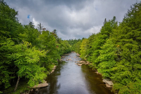 Der Blackwater River Blackwater Falls State Park Westvirginien — Stockfoto