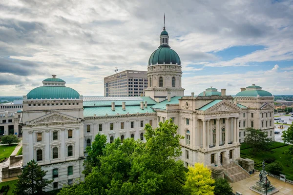 The Indiana State House in Indianapolis, Indiana