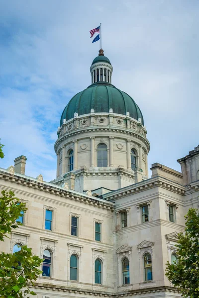 The Indiana State House in Indianapolis, Indiana