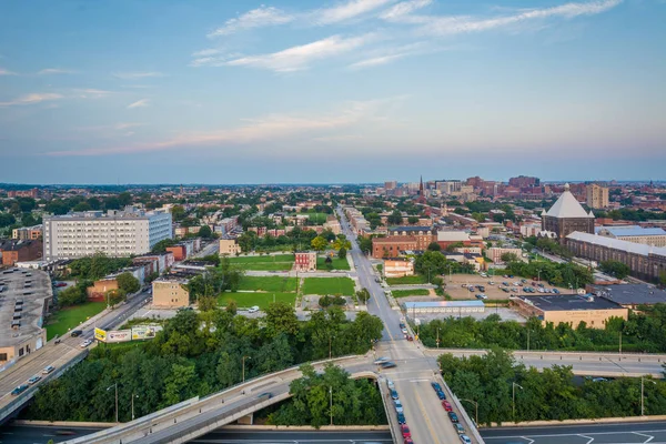 Visa Östra Baltimore Maryland — Stockfoto